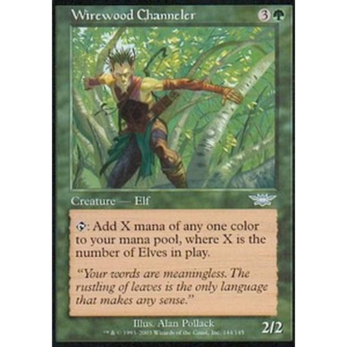 Wirewood Channeler - Wirewood Channeler - [LGN][EX]