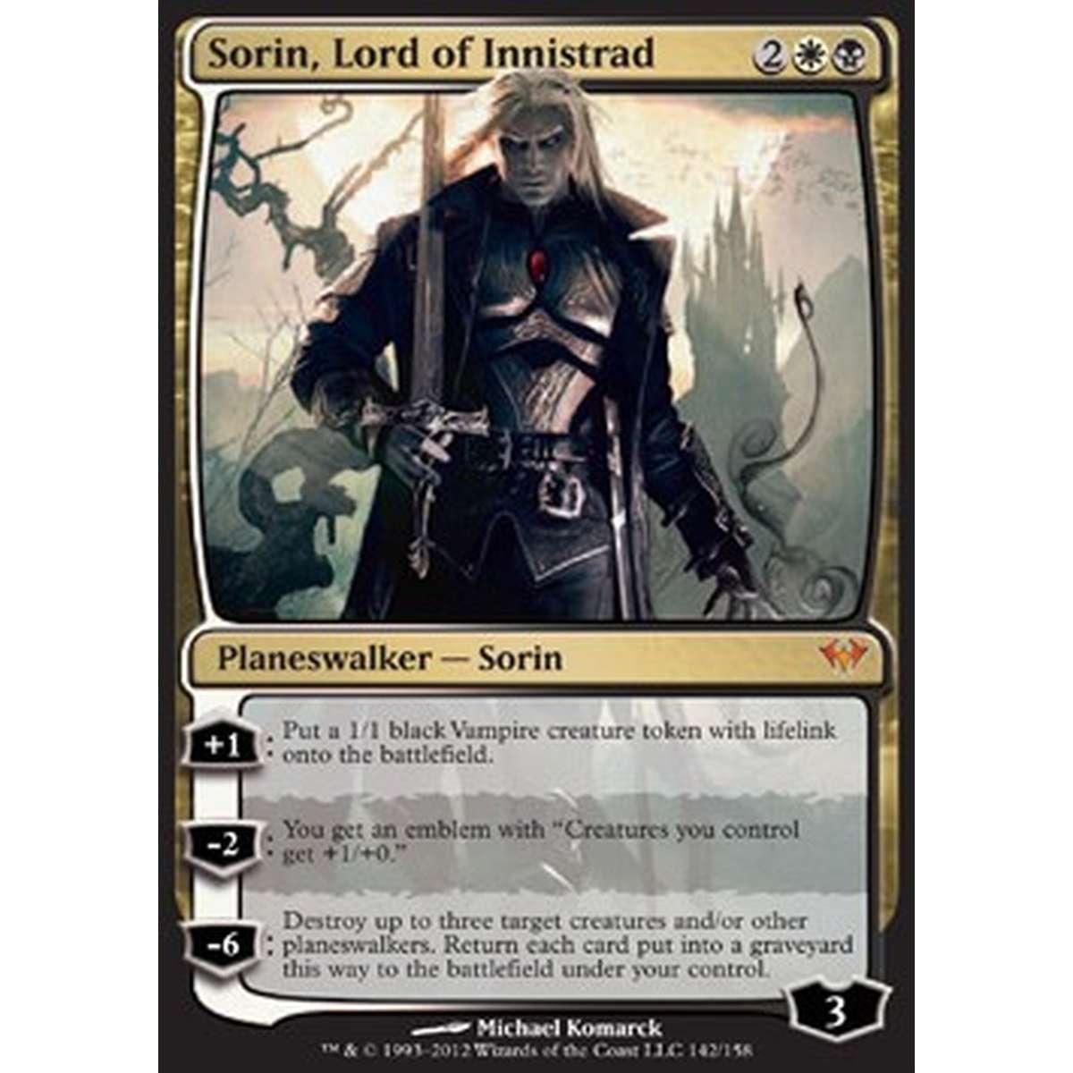 Sorin, Lord of Innistrad - Sorin, Lord of Innistrad - [DKA][EX]
