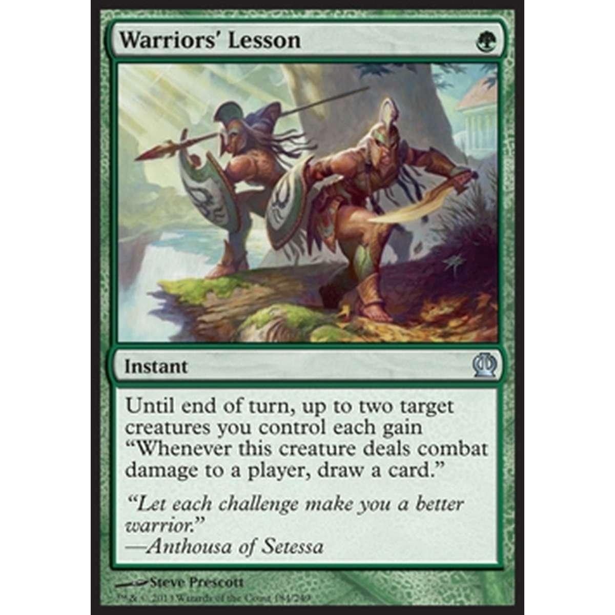 Warriors' Lesson - Lezione dei Guerrieri - [THS] [NM]