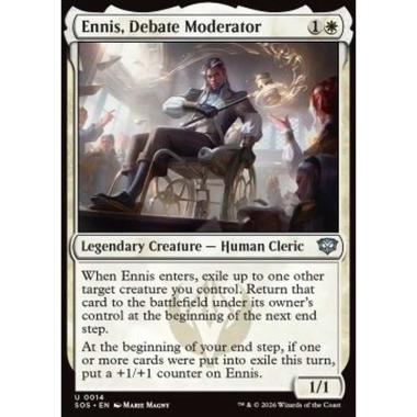 Ennis, Debate Moderator - Ennis, Debate Moderator - [SOS][NM]