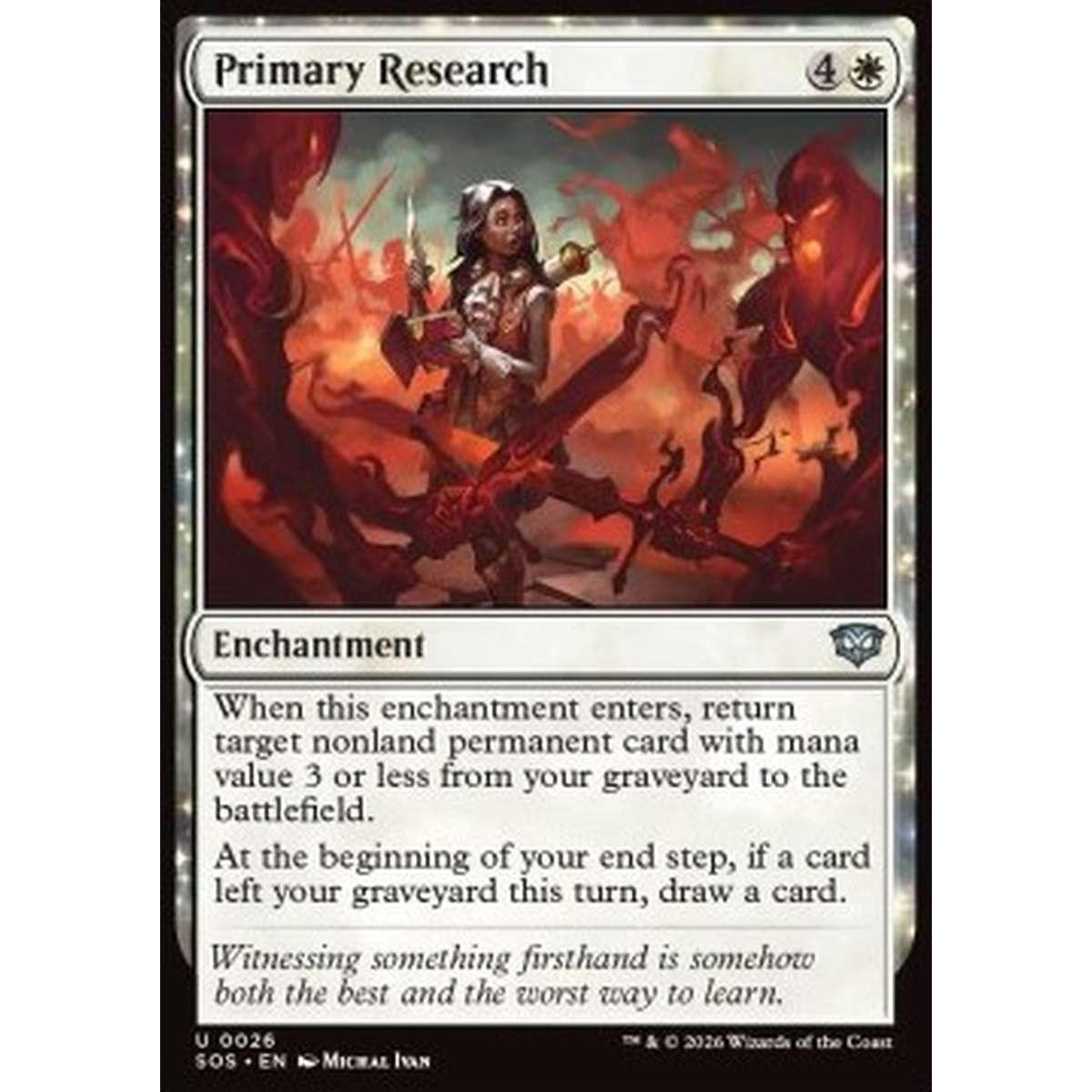 Primary Research - Primary Research - [SOS][NM]