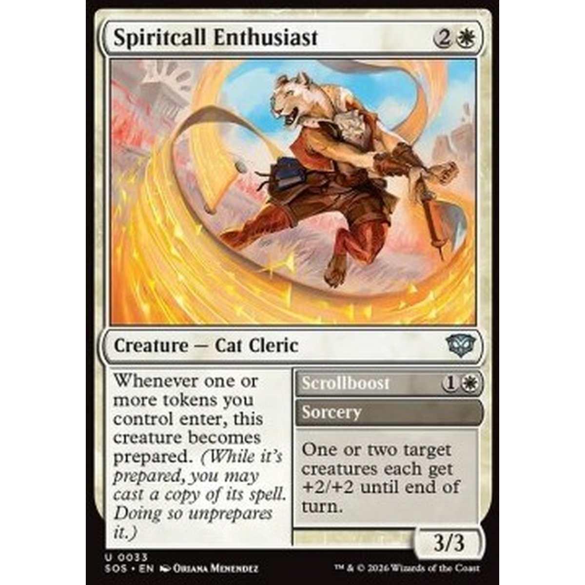 Spiritcall Enthusiast // Scrollboost - Spiritcall Enthusiast // Scrollboost - [SOS][NM]