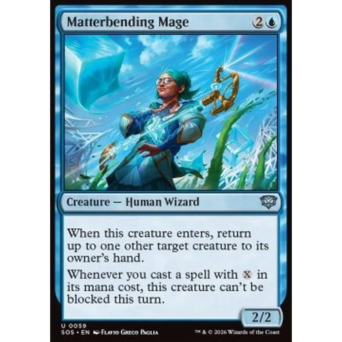 Matterbending Mage - Matterbending Mage - [SOS][NM]