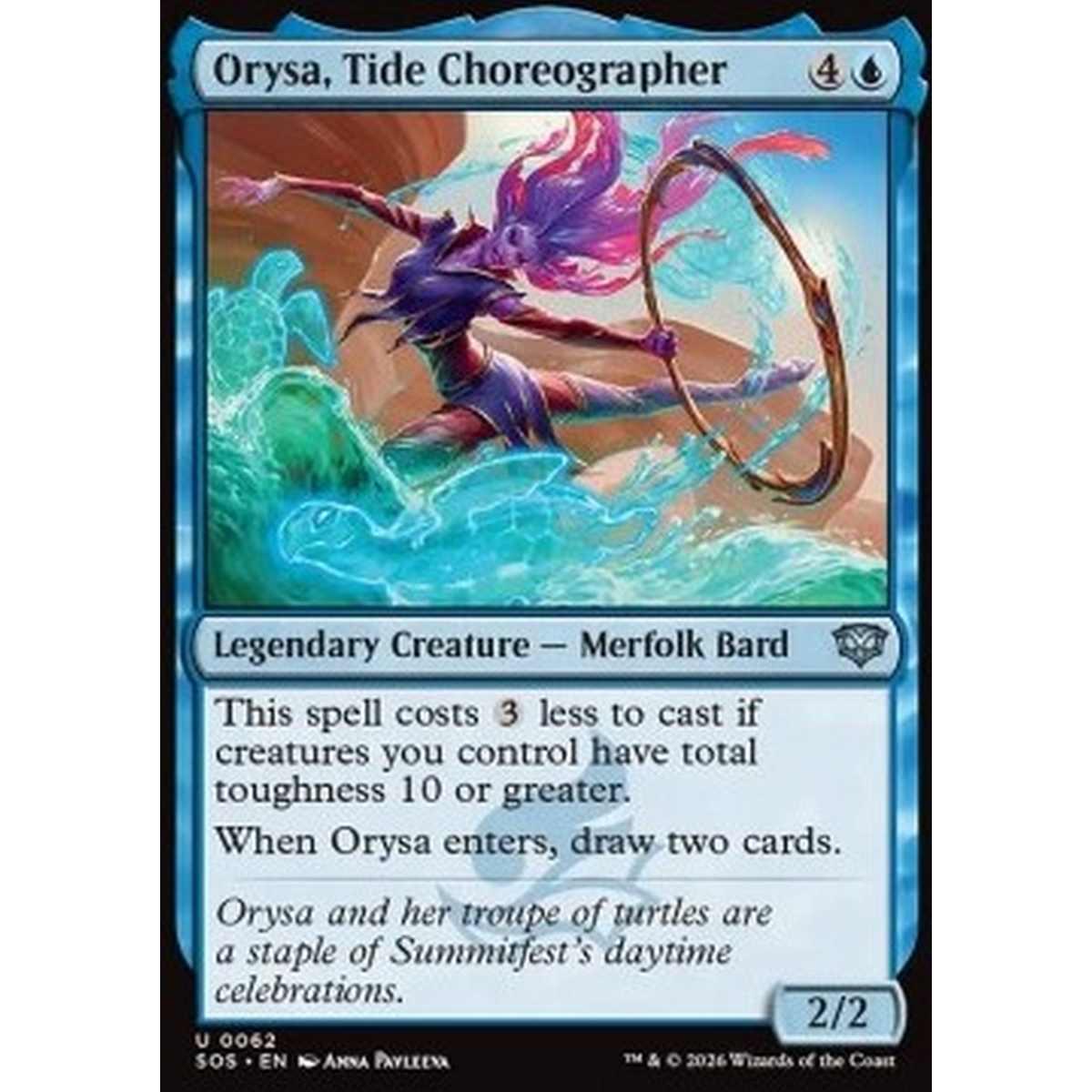 Orysa, Tide Choreographer - Orysa, Tide Choreographer - [SOS][NM]