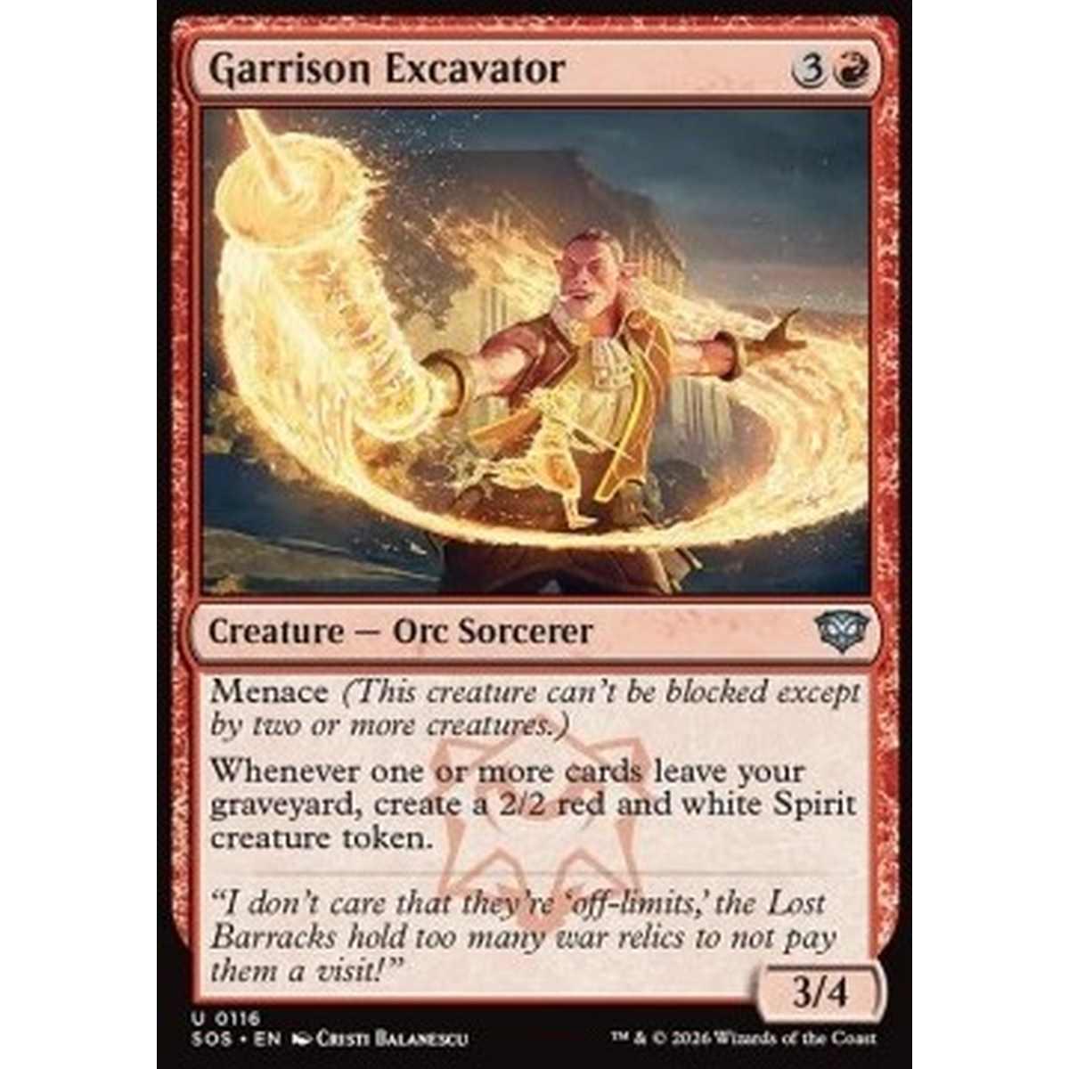 Garrison Excavator - Garrison Excavator - [SOS][NM]