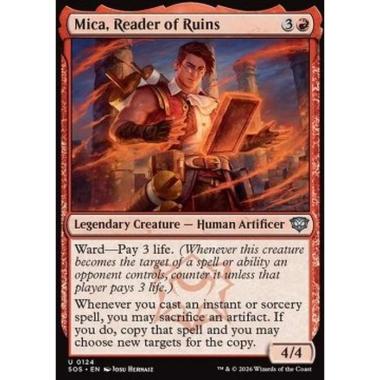 Mica, Reader of Ruins - Mica, Reader of Ruins - [SOS][NM]