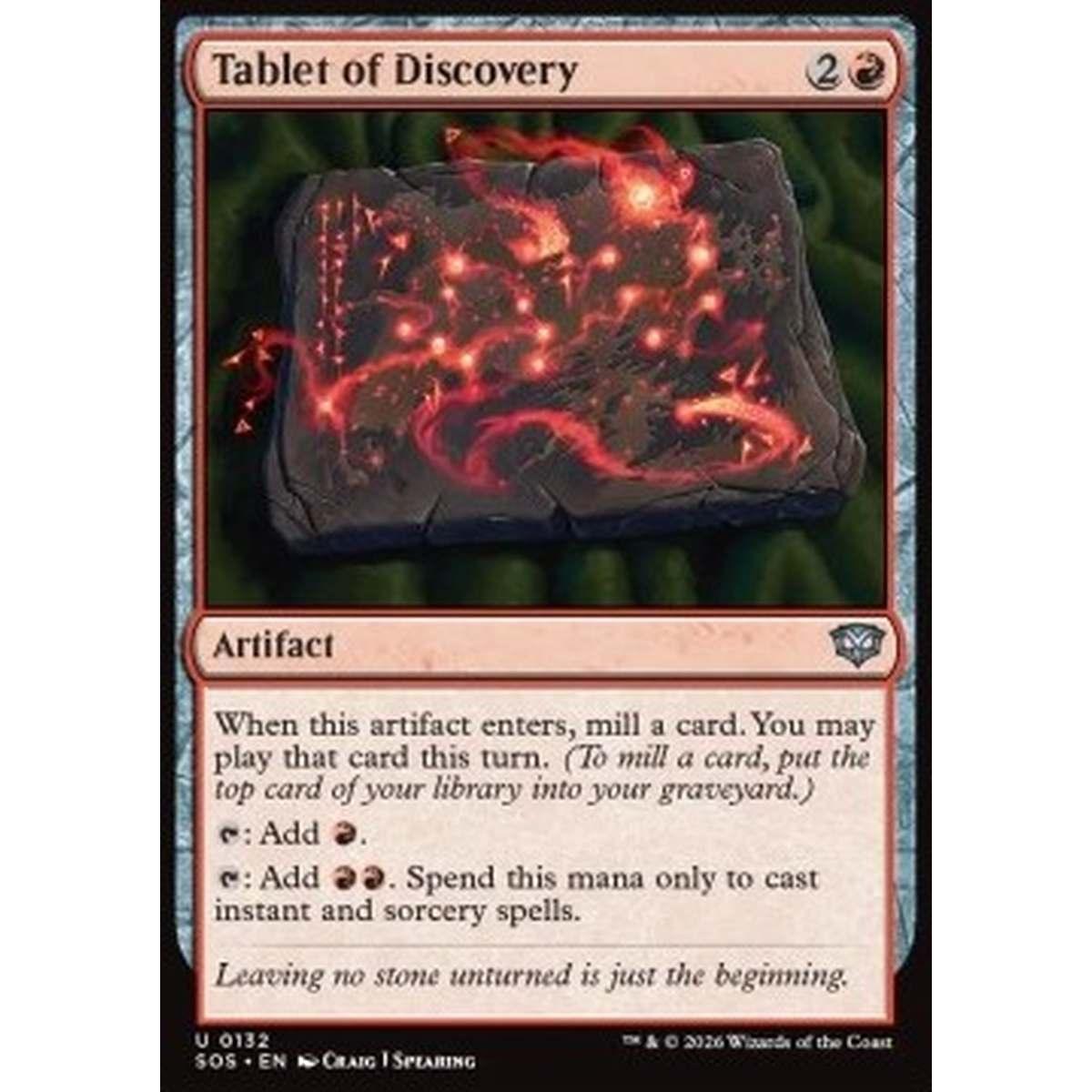 Tablet of Discovery - Tablet of Discovery - [SOS][NM]