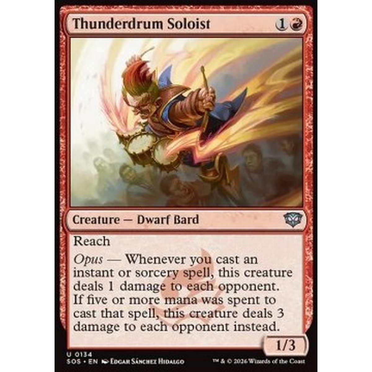 Thunderdrum Soloist - Thunderdrum Soloist - [SOS][NM]