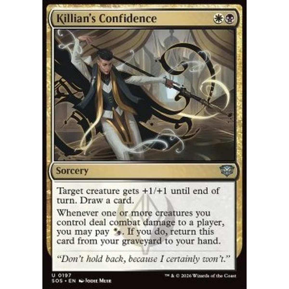 Killian's Confidence - Killian's Confidence - [SOS][NM]