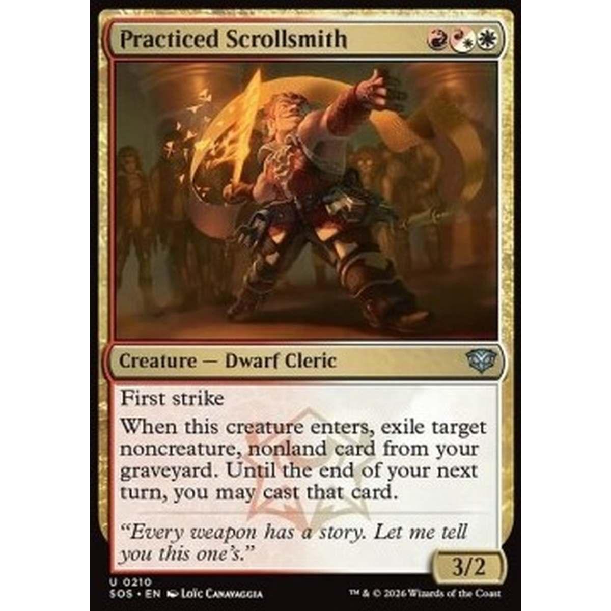 Practiced Scrollsmith - Practiced Scrollsmith - [SOS][NM]