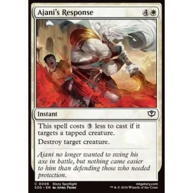 Ajani's Response - Ajani's Response - [SOS][NM]