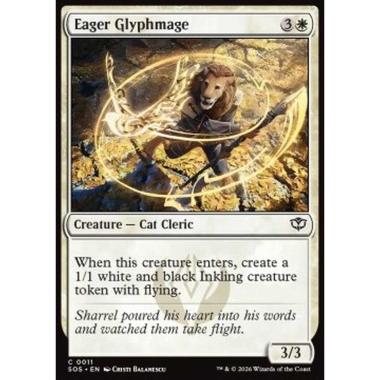 Eager Glyphmage - Eager Glyphmage - [SOS][NM]
