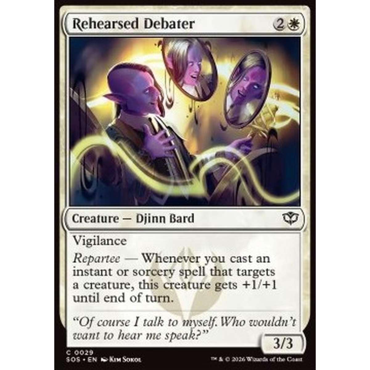 Rehearsed Debater - Rehearsed Debater - [SOS][NM]