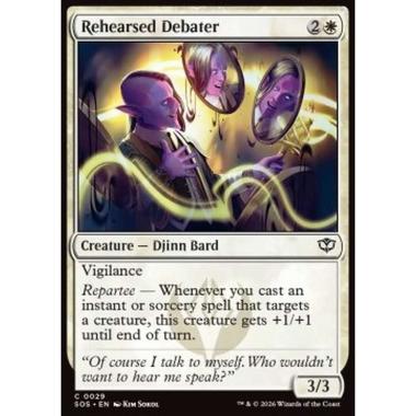 Rehearsed Debater - Rehearsed Debater - [SOS][NM]