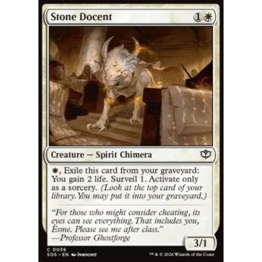 Stone Docent - Stone Docent - [SOS][NM]