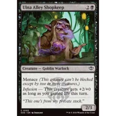 Ulna Alley Shopkeep - Ulna Alley Shopkeep - [SOS][NM]