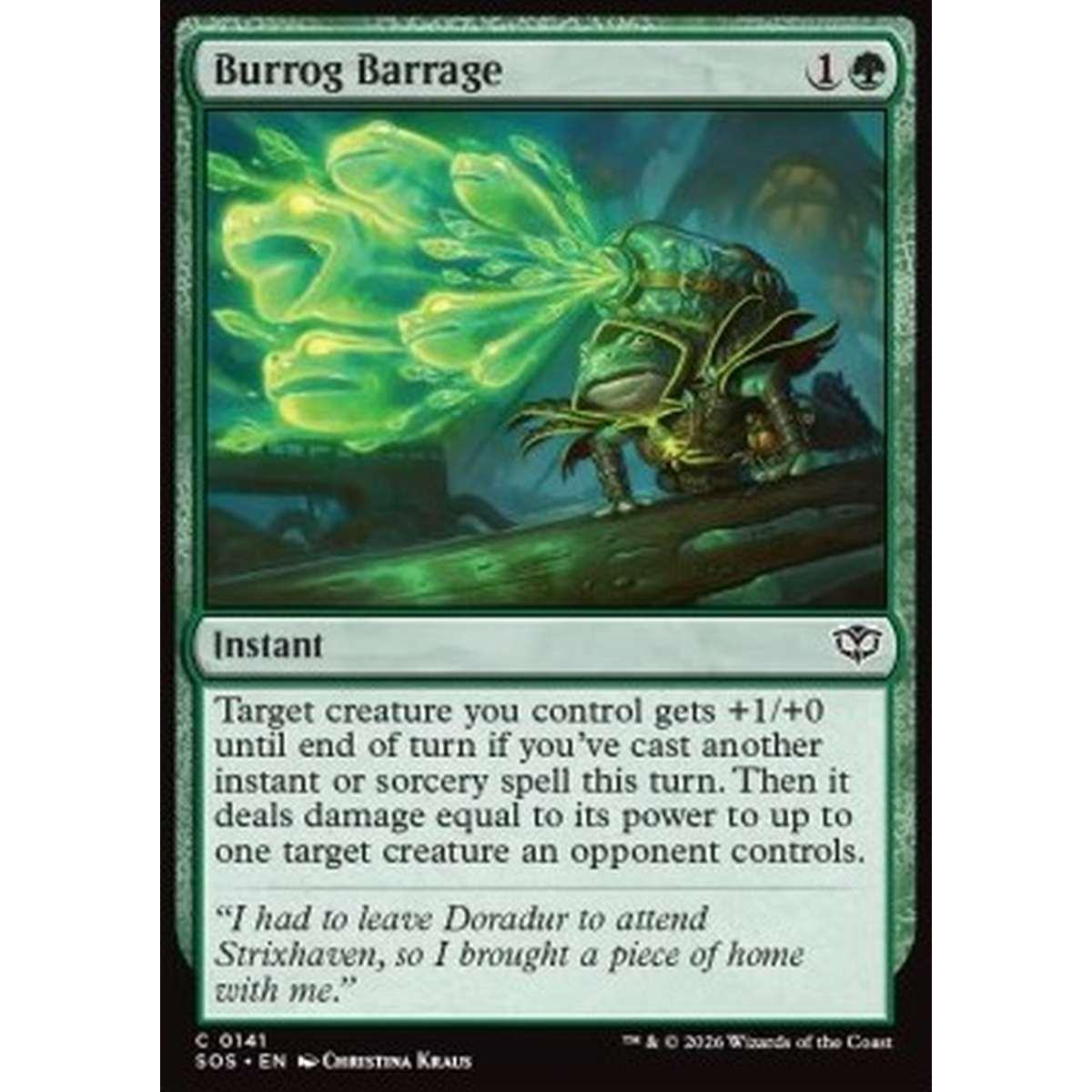 Burrog Barrage - Burrog Barrage - [SOS][NM]