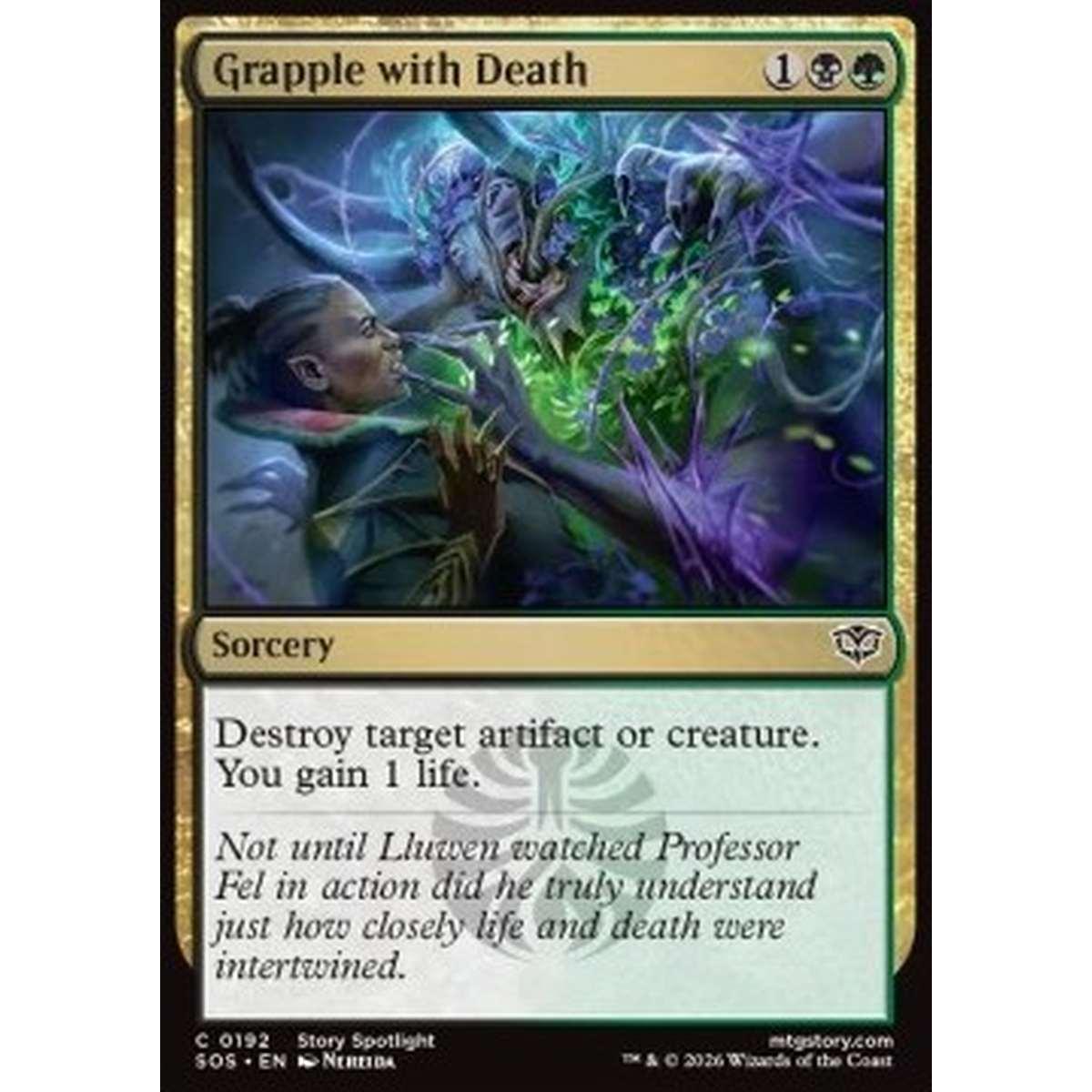 Grapple with Death - Grapple with Death - [SOS][NM]