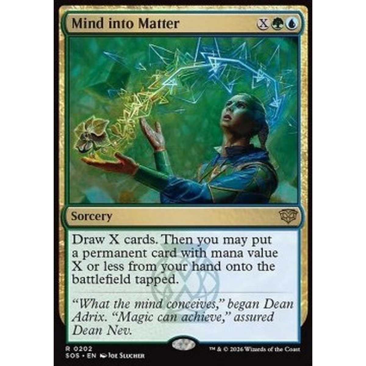 Mind into Matter - Mind into Matter - [SOS][NM]