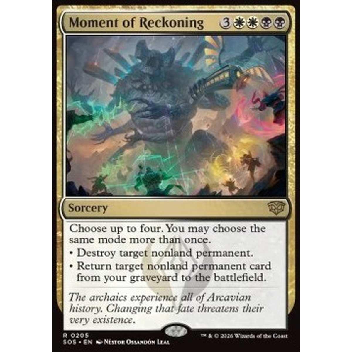 Moment of Reckoning - Moment of Reckoning - [SOS][NM]