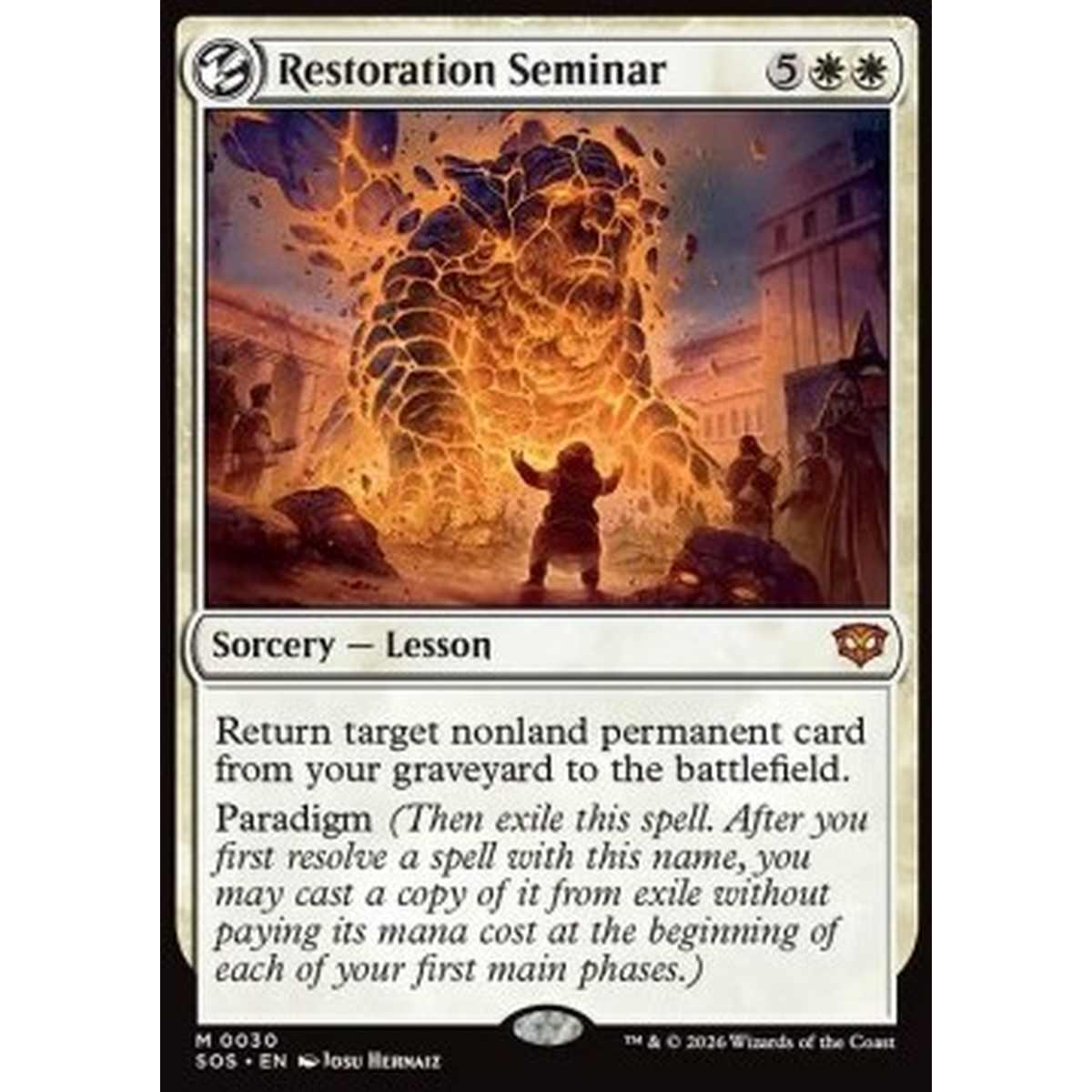 Restoration Seminar - Restoration Seminar - [SOS][NM]