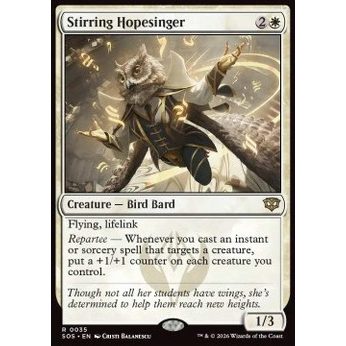 Stirring Hopesinger - Stirring Hopesinger - [SOS][NM]