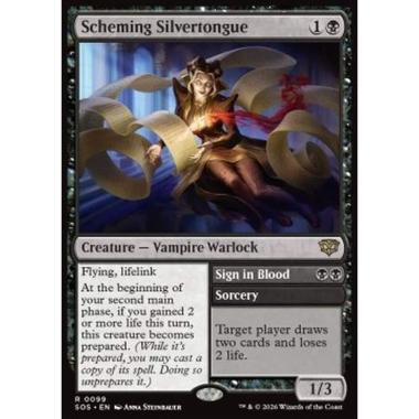 Scheming Silvertongue // Sign in Blood - Scheming Silvertongue // Sign in Blood - [SOS][NM]