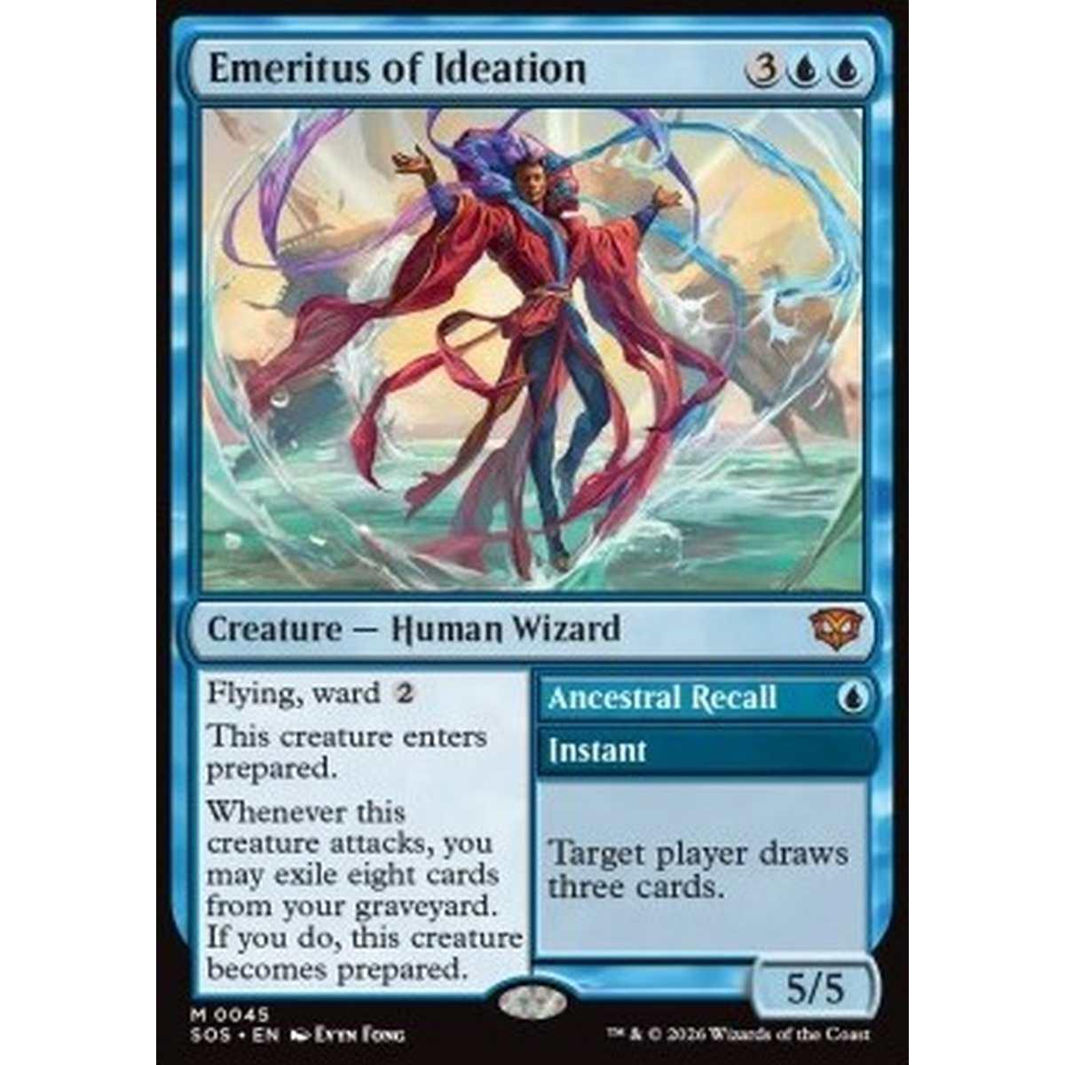 Emeritus of Ideation // Ancestral Recall - Emeritus of Ideation // Ancestral Recall - [SOS][NM]