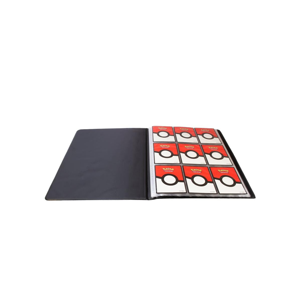 Raccoglitore Album Portfolio Pokemon 9 Tasche Pikachu (Sfondo giallo)