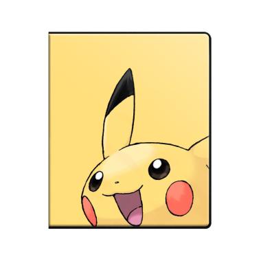 Raccoglitore Album Portfolio Pokemon 9 Tasche Pikachu (Sfondo giallo)