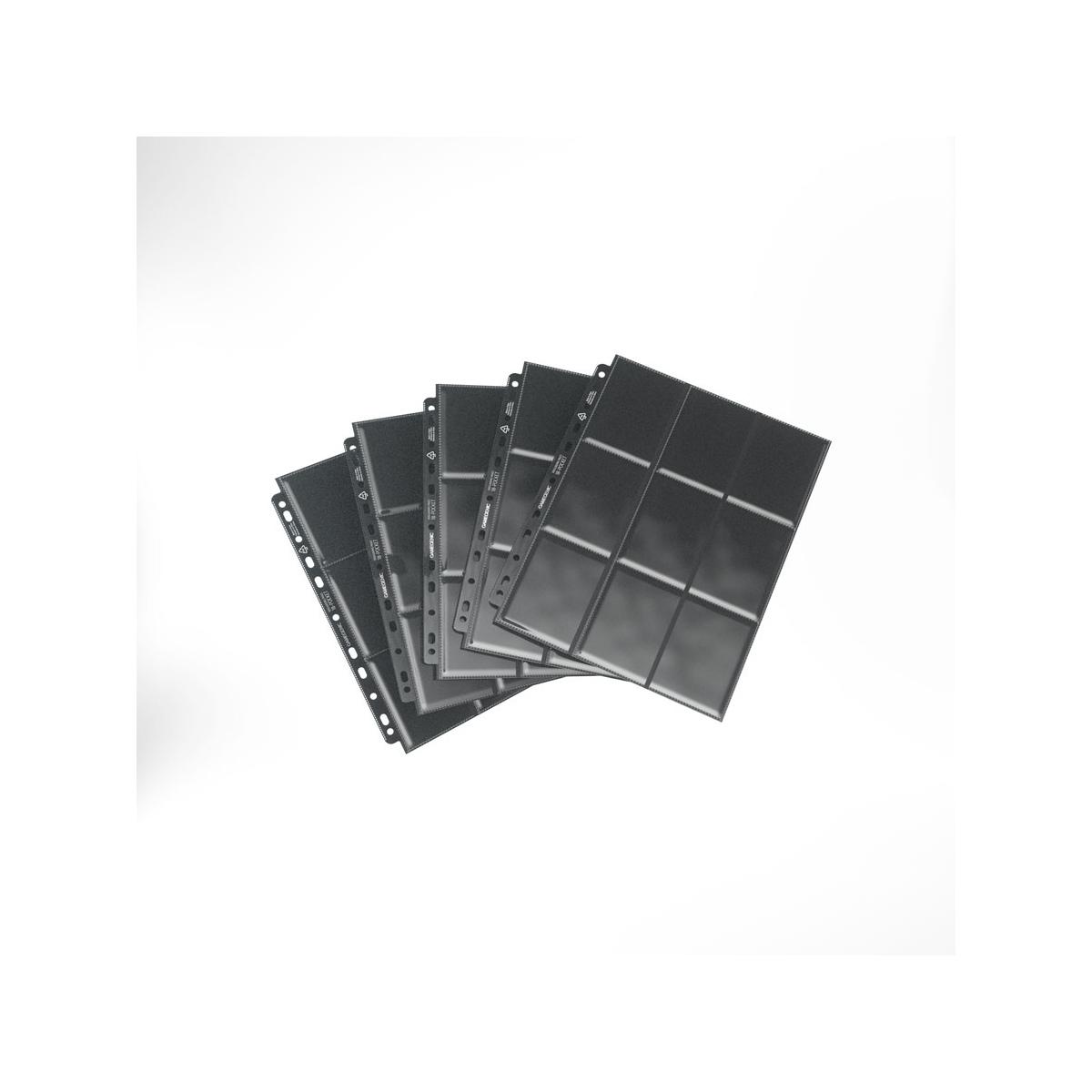 10 FOGLI Pagine Black Side-Loading - Entrata Laterale
