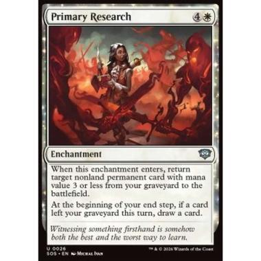 Primary Research - Primary Research - [SOS][NM] [Foil]