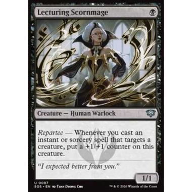 Lecturing Scornmage - Lecturing Scornmage - [SOS][NM] [Foil]