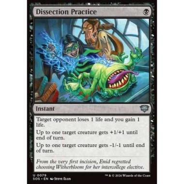 Dissection Practice - Dissection Practice - [SOS][NM] [Foil]