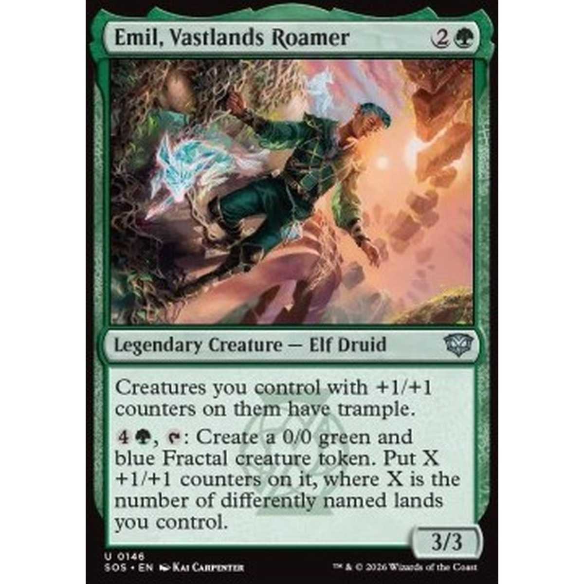 Emil, Vastlands Roamer - Emil, Vastlands Roamer - [SOS][NM] [Foil]