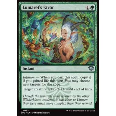Lumaret's Favor - Lumaret's Favor - [SOS][NM] [Foil]