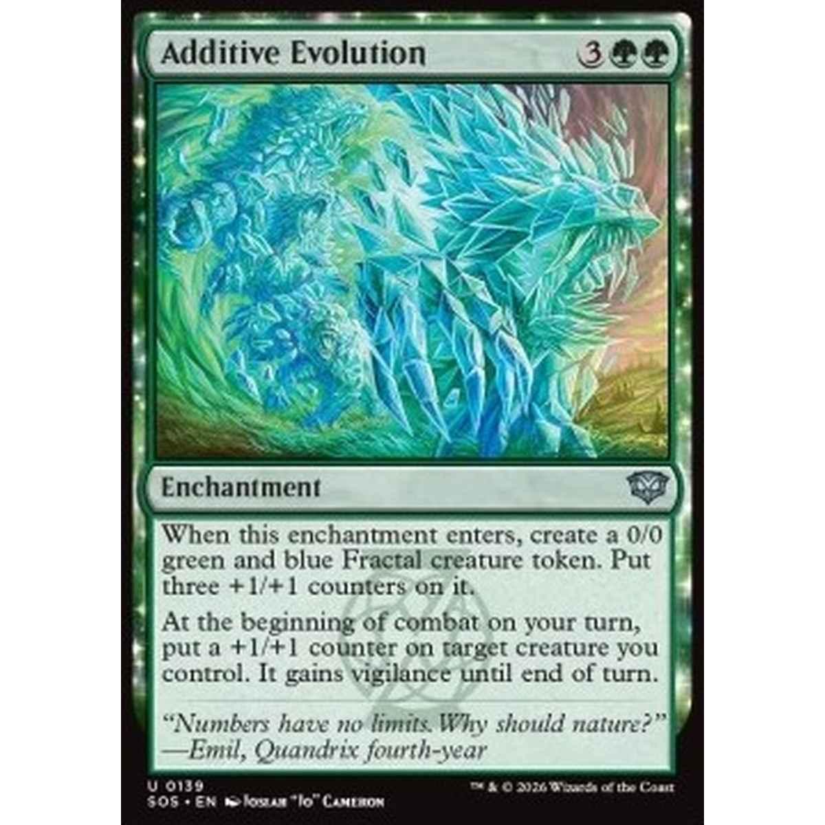 Additive Evolution - Additive Evolution - [SOS][NM] [Foil]