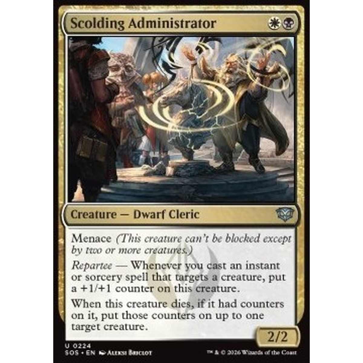 Scolding Administrator - Scolding Administrator - [SOS][NM] [Foil]