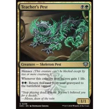 Teacher's Pest - Teacher's Pest - [SOS][NM] [Foil]