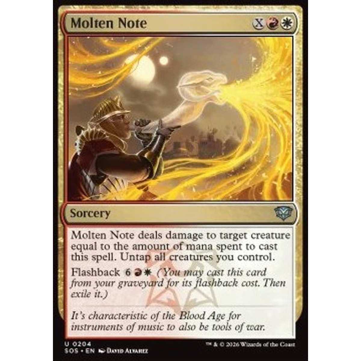 Molten Note - Molten Note - [SOS][NM] [Foil]