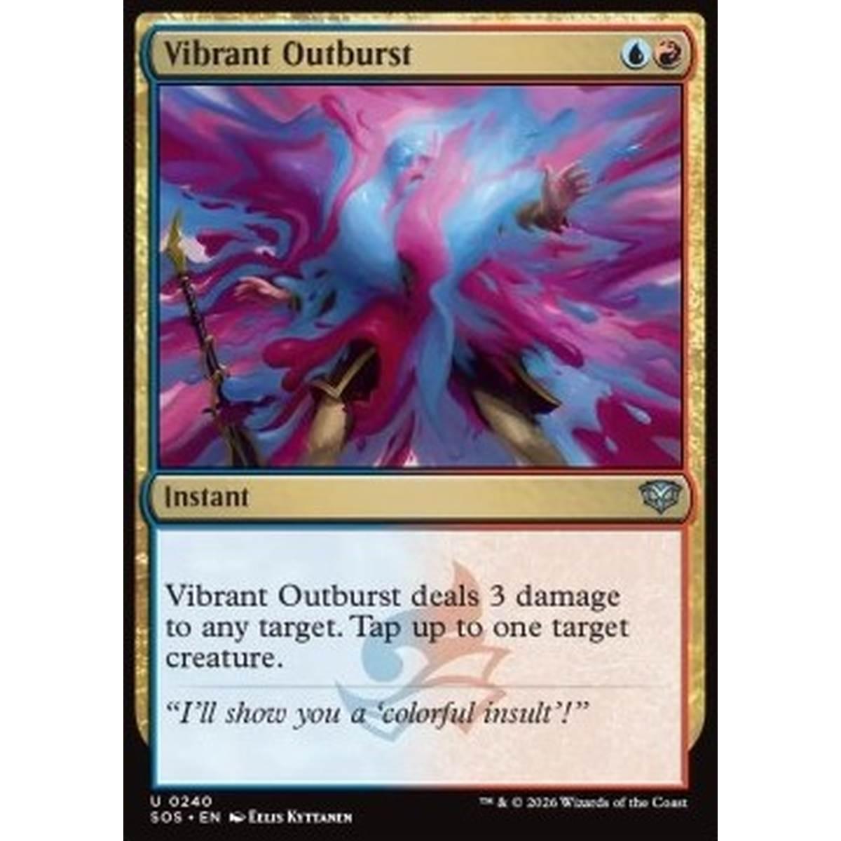 Vibrant Outburst - Vibrant Outburst - [SOS][NM] [Foil]