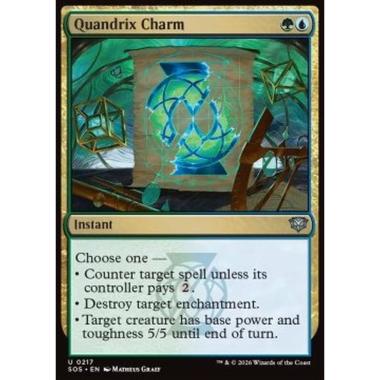 Quandrix Charm - Quandrix Charm - [SOS][NM] [Foil]
