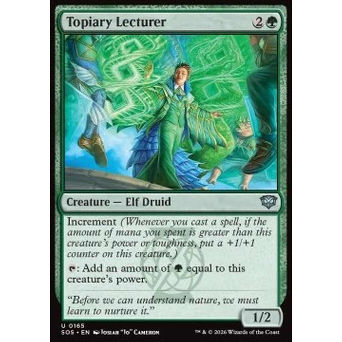 Topiary Lecturer - Topiary Lecturer - [SOS][NM] [Foil]