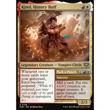 Kirol, History Buff // Pack a Punch - Kirol, History Buff // Pack a Punch - [SOS][NM] [Foil]