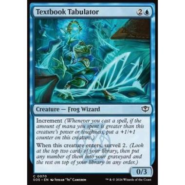 Textbook Tabulator - Textbook Tabulator - [SOS][NM] [Foil]