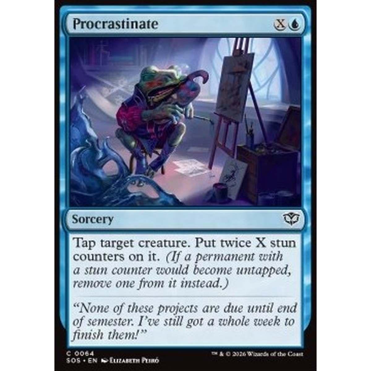 Procrastinate - Procrastinate - [SOS][NM] [Foil]
