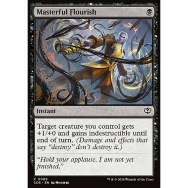 Masterful Flourish - Masterful Flourish - [SOS][NM] [Foil]