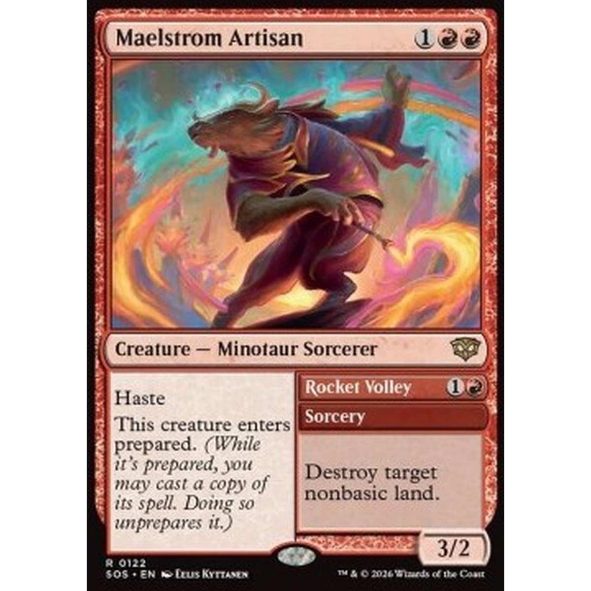 Maelstrom Artisan // Rocket Volley - Maelstrom Artisan // Rocket Volley - [SOS][NM] [Foil]