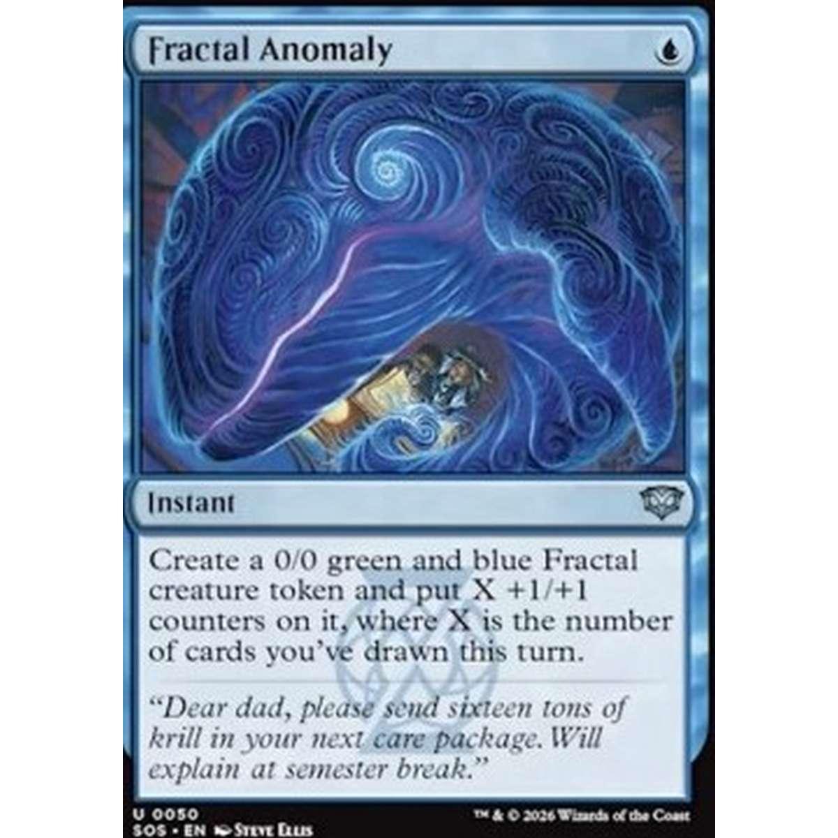 Fractal Anomaly - Fractal Anomaly - [SOS][NM] [Foil]