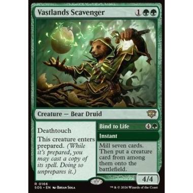 Vastlands Scavenger // Bind to Life - Vastlands Scavenger // Bind to Life - [SOS][NM] [Foil]